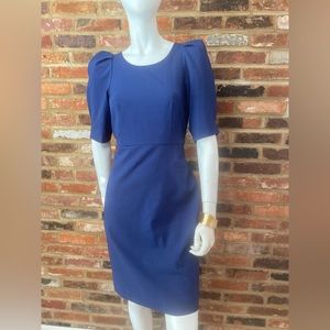 J. Crew Italian Wool Puff-Sleeve Wool Sheath